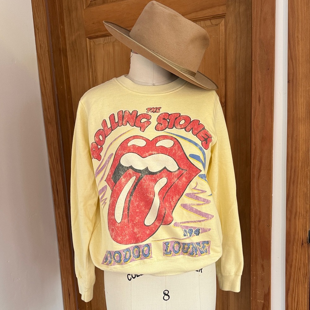 Rolling Stones Graphic Sweatshirt.